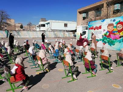 کاروان کتاب  آبان 1400 هفته کتاب و کتابخوانی