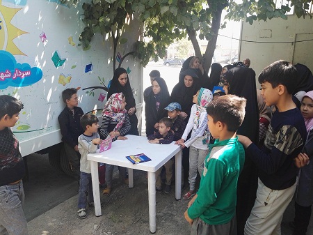 روستای دهرود قصه گویی توسط مادران